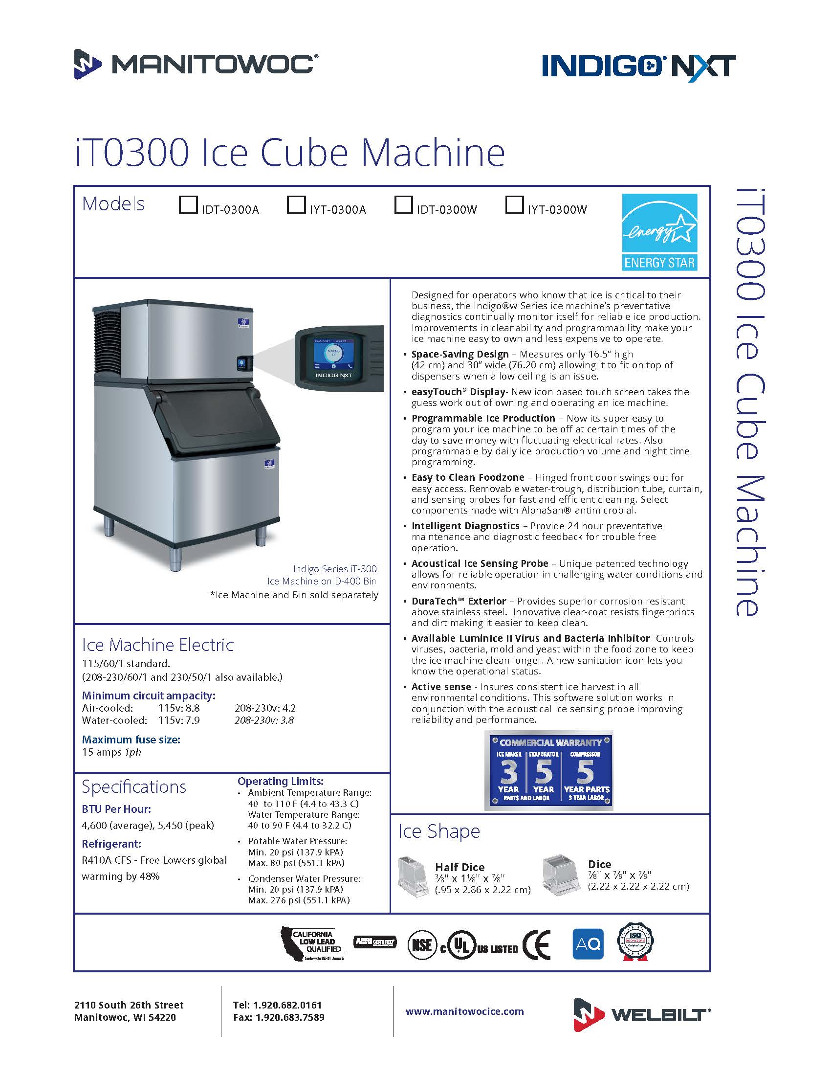 Product Focus: Manitowoc Ice Machines - Food & Beverage Magazine